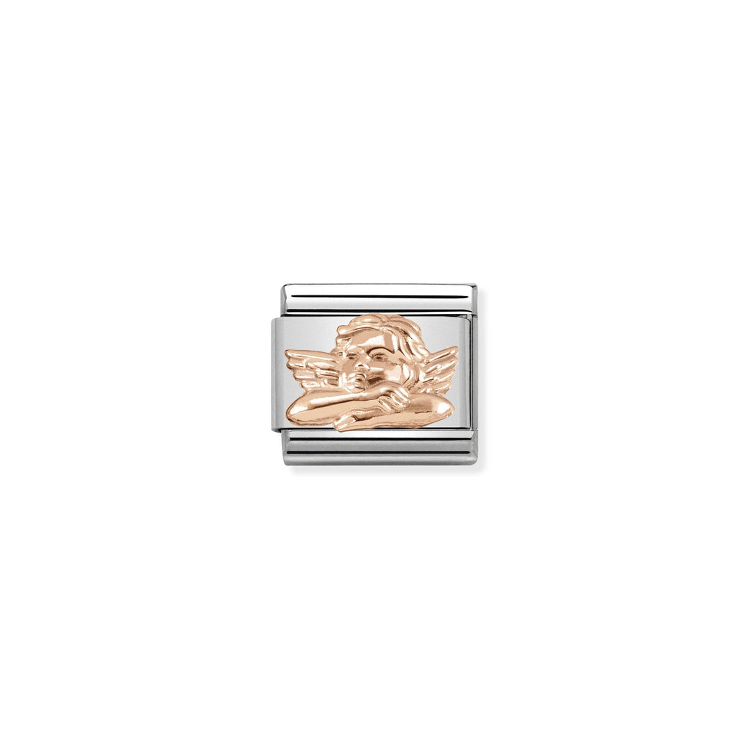 Nomination - Rose Gold Classic Angel Of Friendship Charm