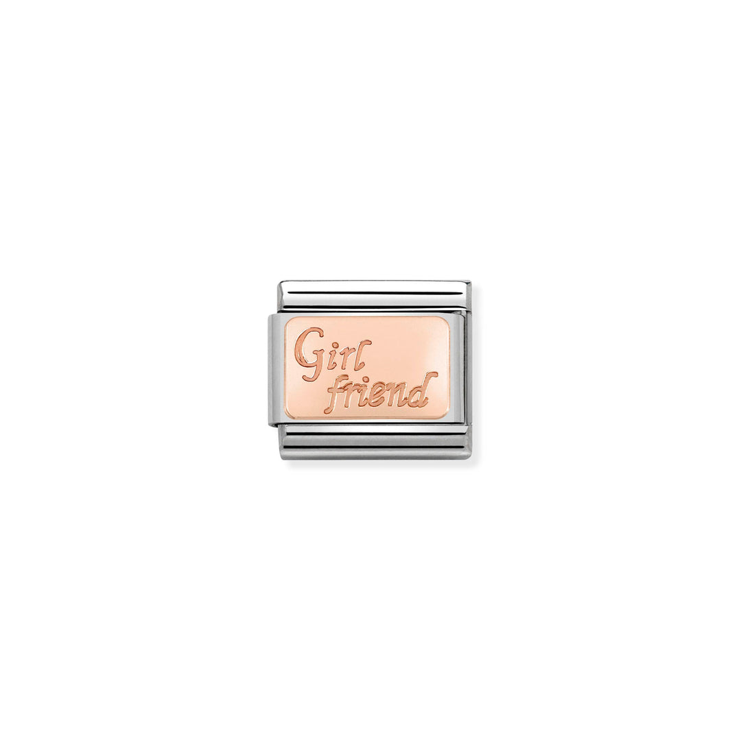 Nomination - Rose Gold Classic Girl Friend Charm