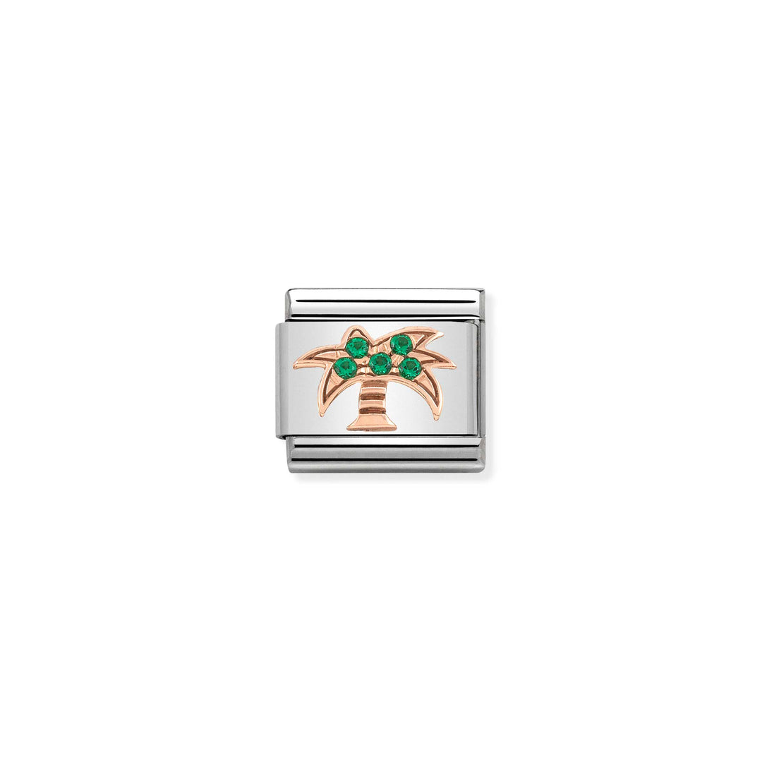 Nomination - Rose Gold Classic Palm Tree Charm