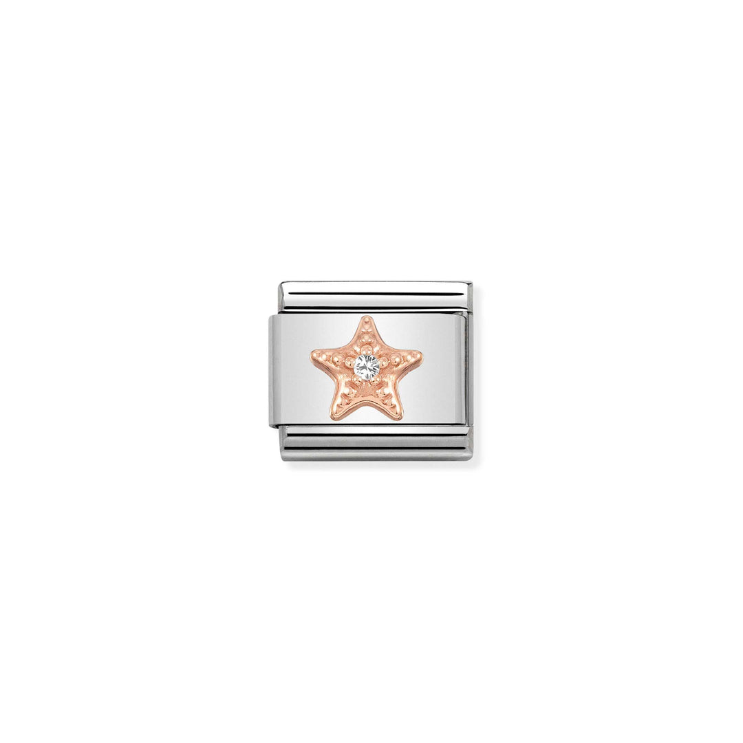 Nomination - Rose Gold Classic Starfish Charm