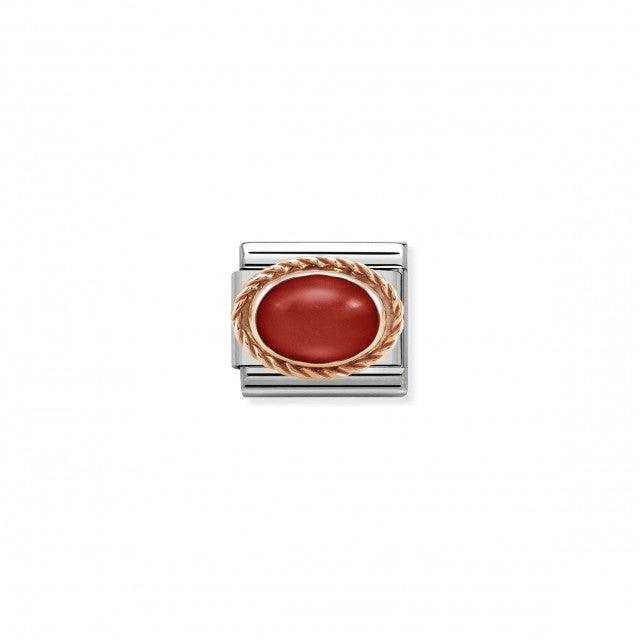 Nomination - Composable Red Coral Charm