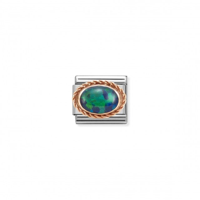 Nomination - Composable Green Opal Charm
