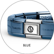 Nomination - Classic Blue Plain Base Bracelet