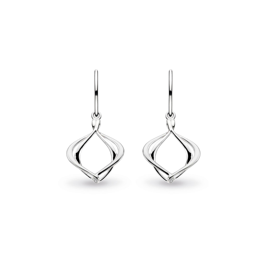 Kit Heath - Alicia Petite Drop Earrings - Silver