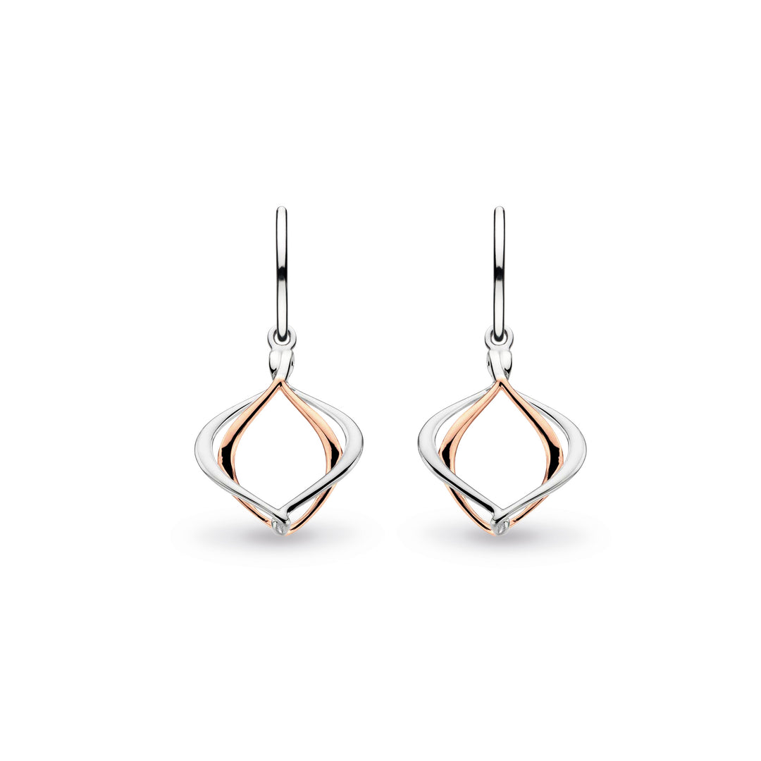 Kit Heath - Alicia Rose Petite Drop Earrings - Silver