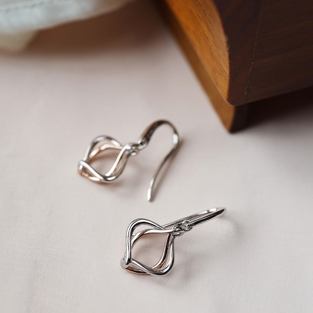Kit Heath - Alicia Rose Petite Drop Earrings - Silver