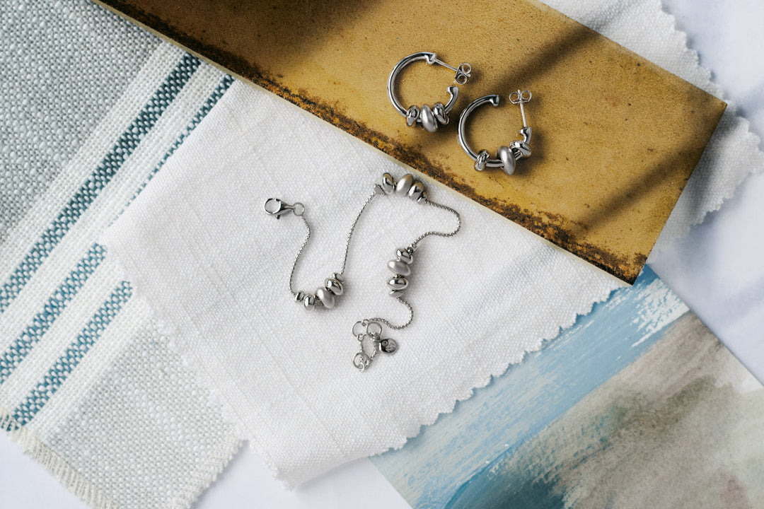 Kit Heath - Coast Tumble Sand Station Bracelet - Silver