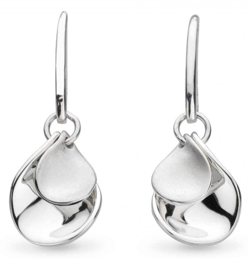 Kit Heath - Blossom Enchanted Petal Drop Earrings - Silver