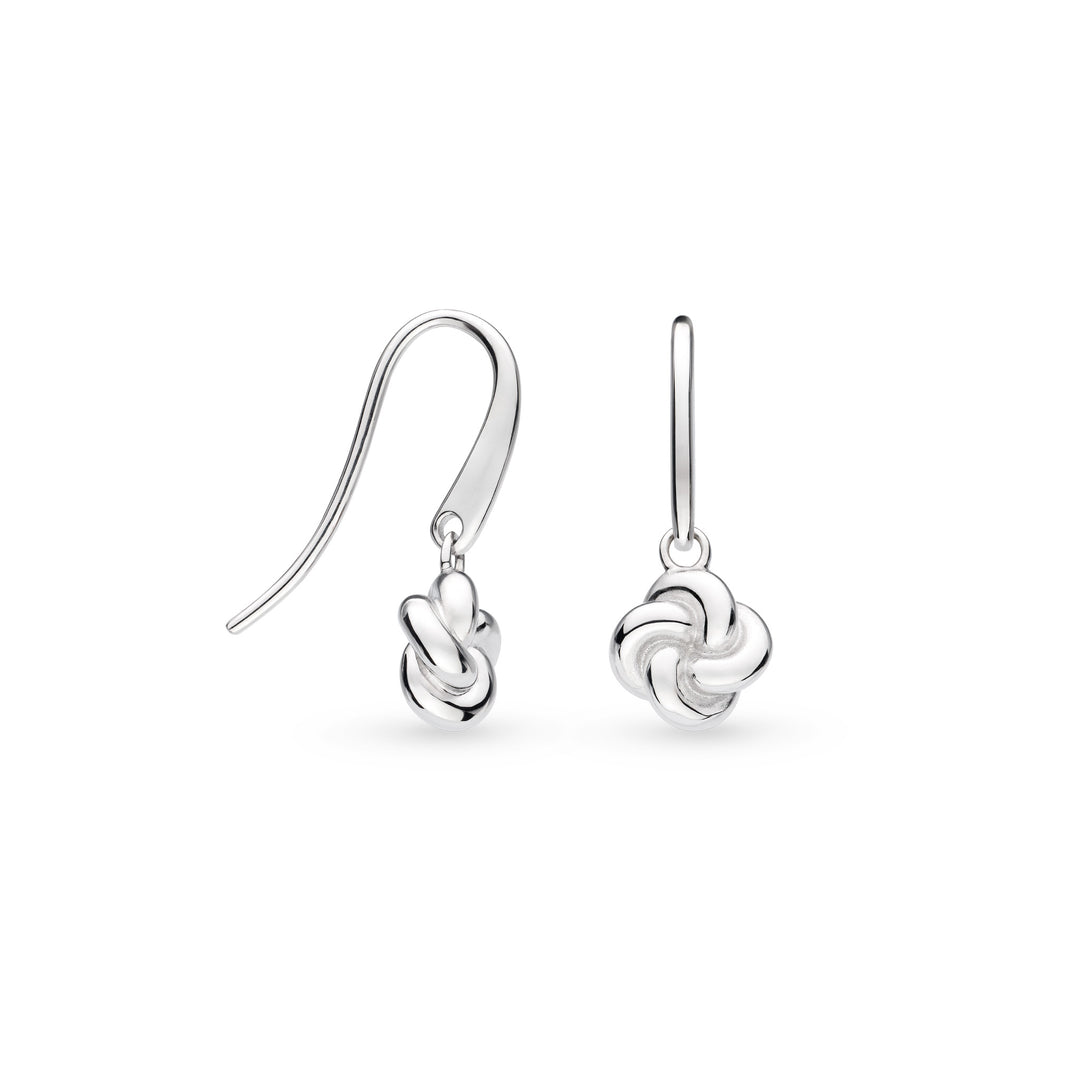 Kit Heath - Marina Tide Knot Drop Earrings - Silver