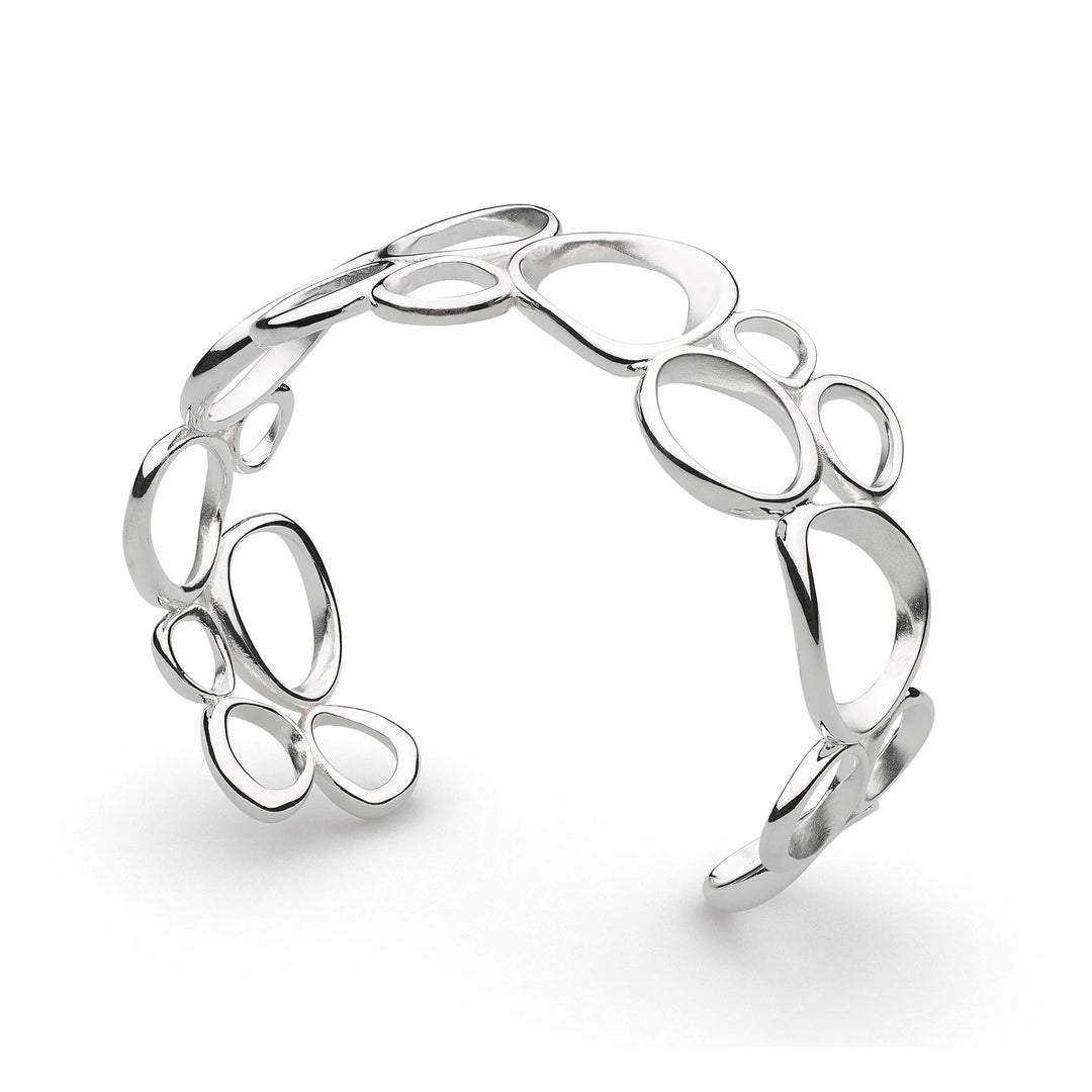 Kit Heath - Coast Shore Cascade Cuff Bangle - Silver
