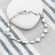 Kit Heath - Coast Pebble Linking Pebbles Bracelet - Silver