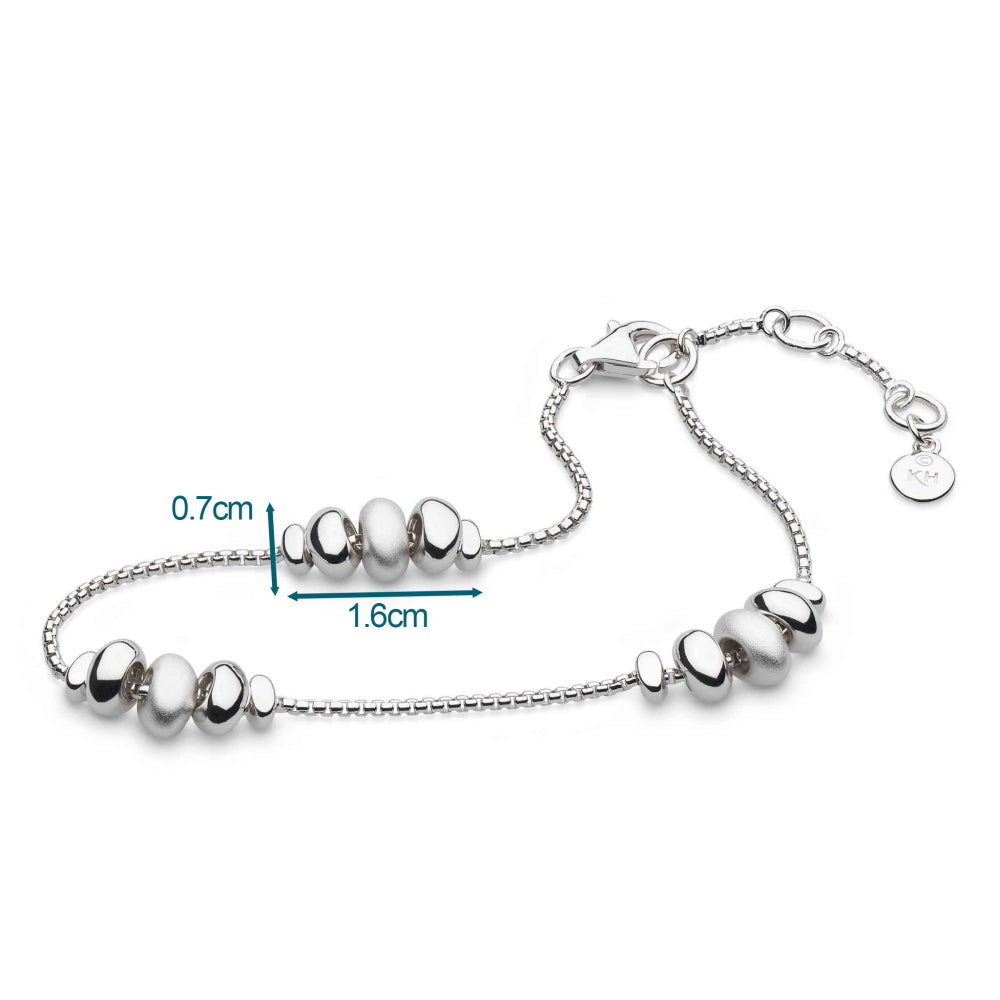 Kit Heath - Coast Tumble Sand Station Bracelet - Silver