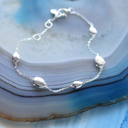 Kit Heath - Pebble Station Bracelet - Silver