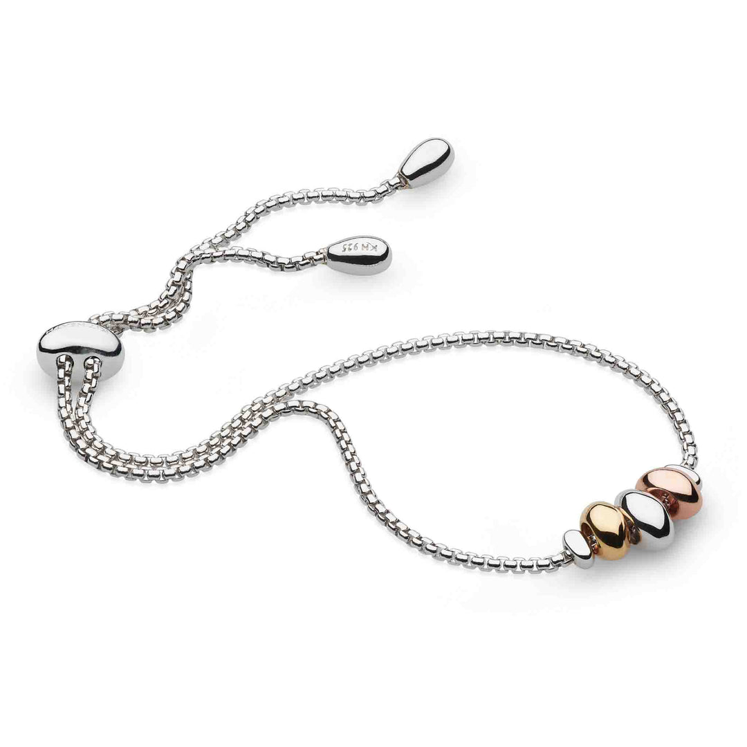 Kit Heath - Coast Tumble Golden Toggle Bracelet - Silver