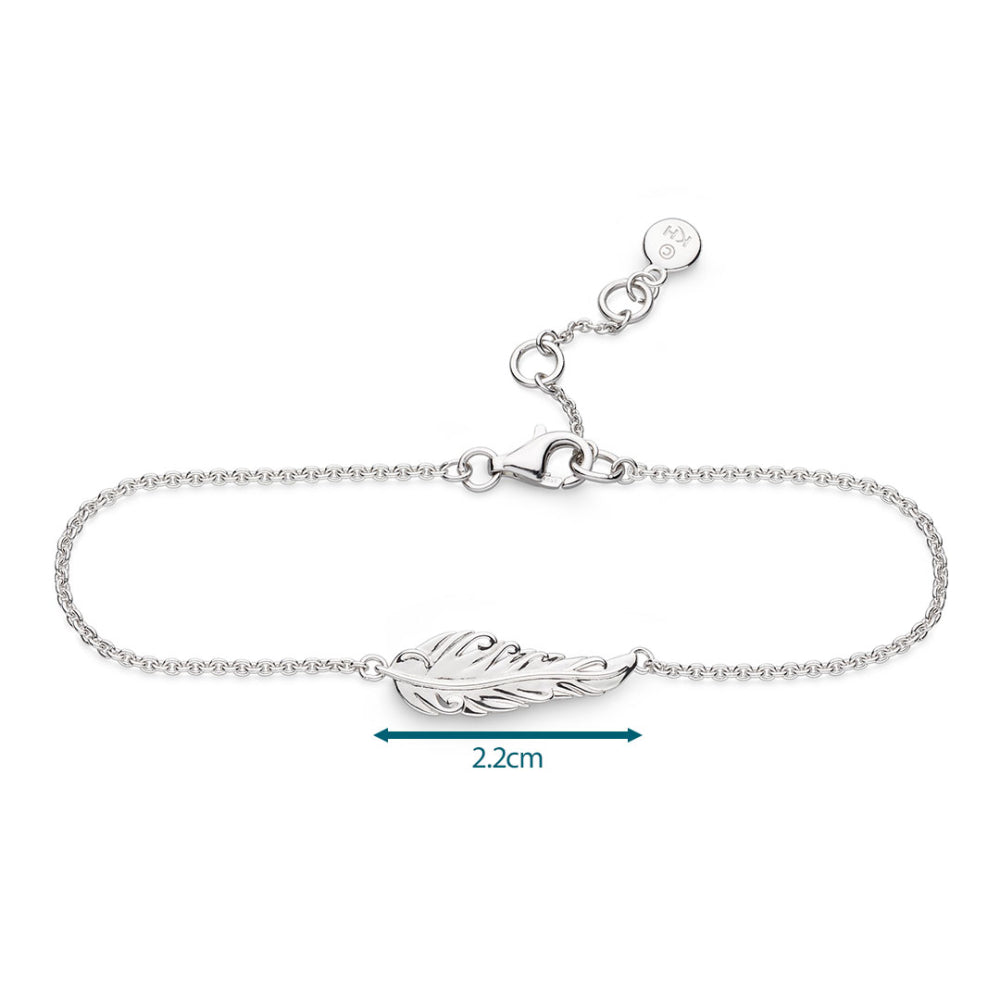 Kit Heath - Feather Wisp Bracelet - Silver