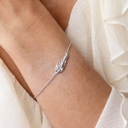 Kit Heath - Feather Wisp Bracelet - Silver