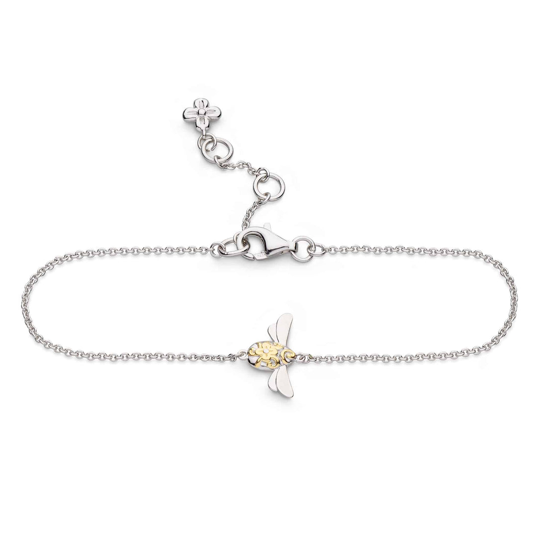 Kit Heath - Blossom Flyte Honey Bee Bracelet - Silver