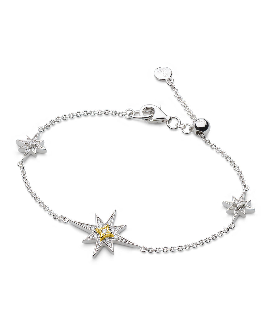 Kit Heath - Céleste North Star Bracelet - Silver & Gold