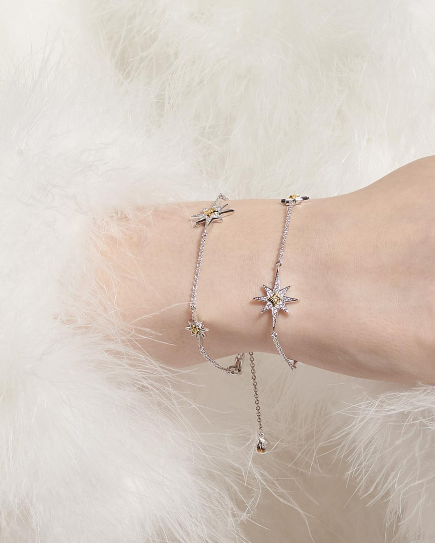 Kit Heath - Céleste North Star Bracelet - Silver & Gold