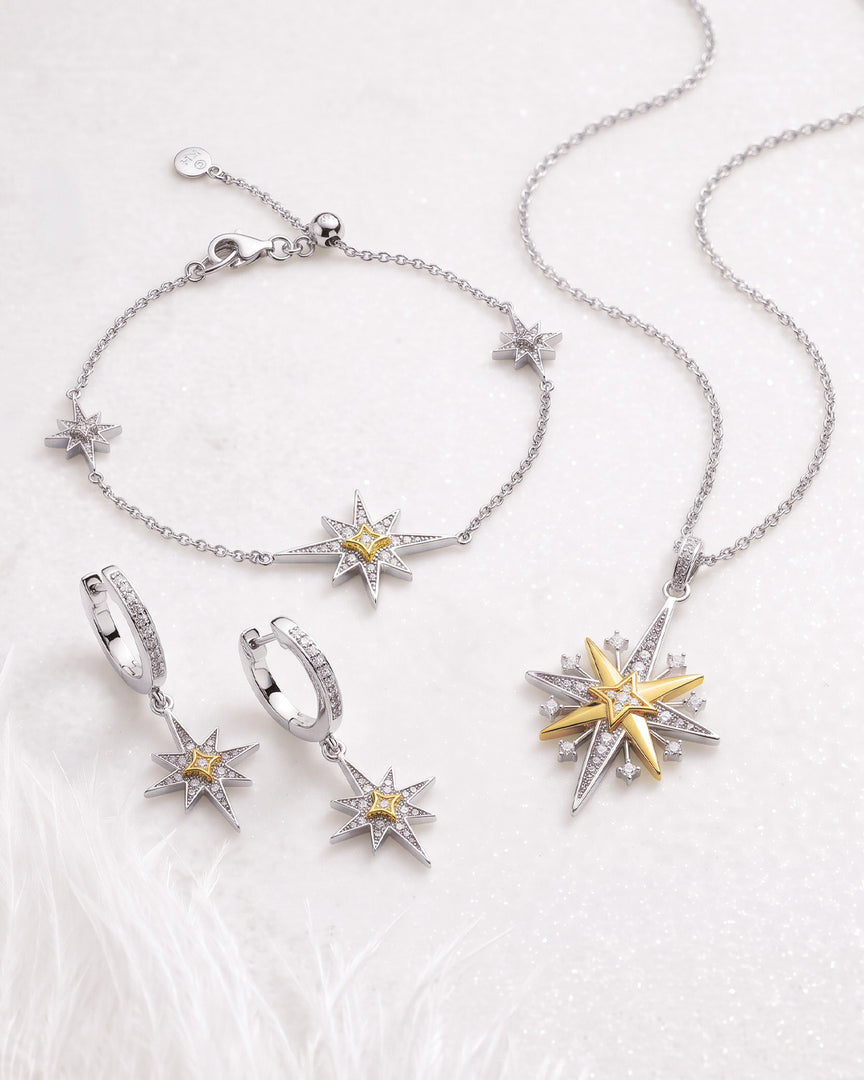 Kit Heath - Céleste North Star Bracelet - Silver & Gold