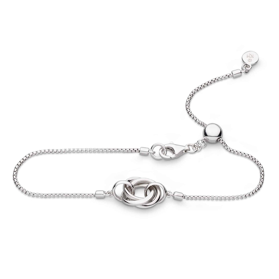 Kit Heath - Bevel Trilogy Bracelet - Silver