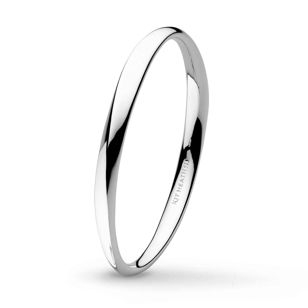 Kit Heath - Bevel Cirque Bangle - Silver