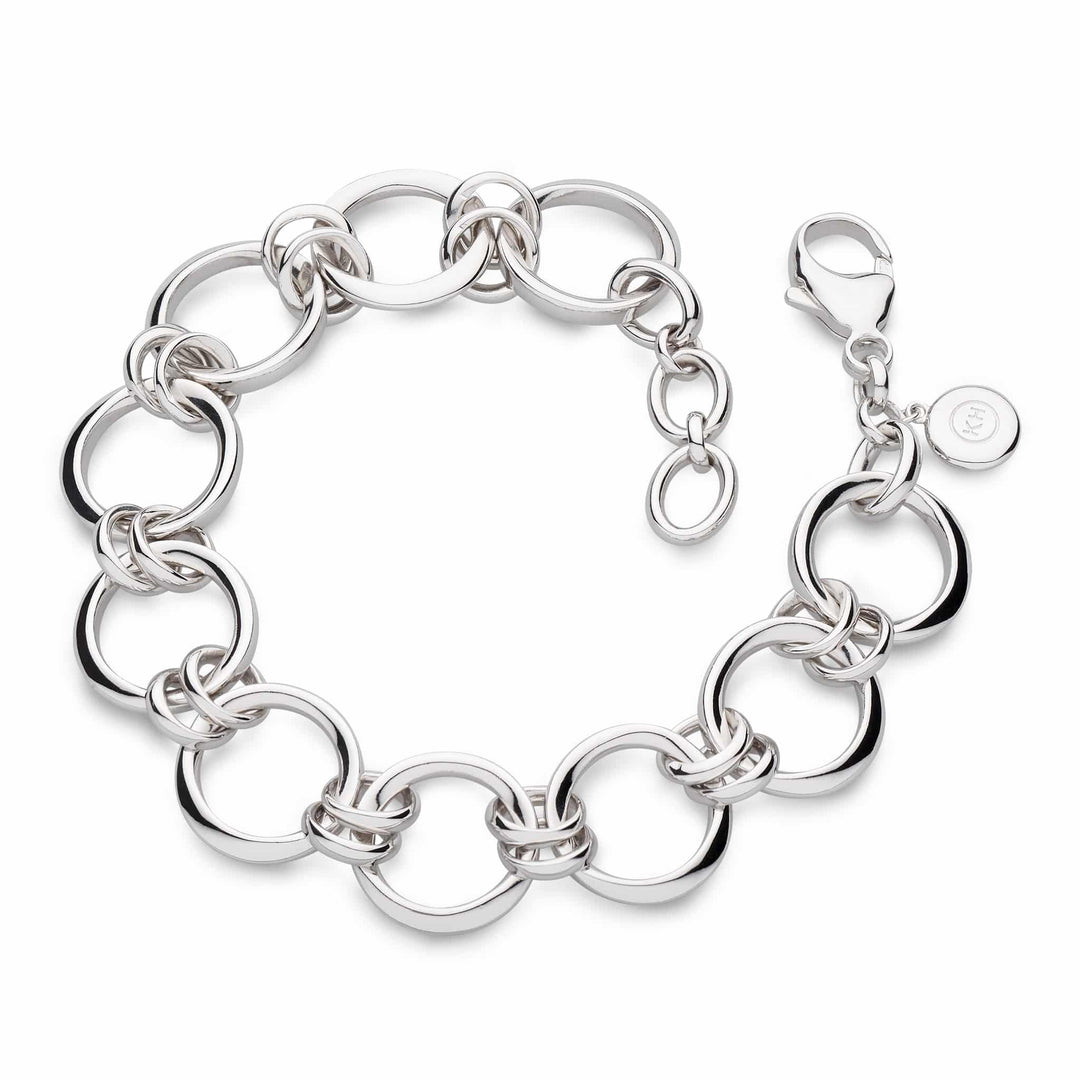 Kit Heath - Bevel Unity Grande Bracelet - Silver