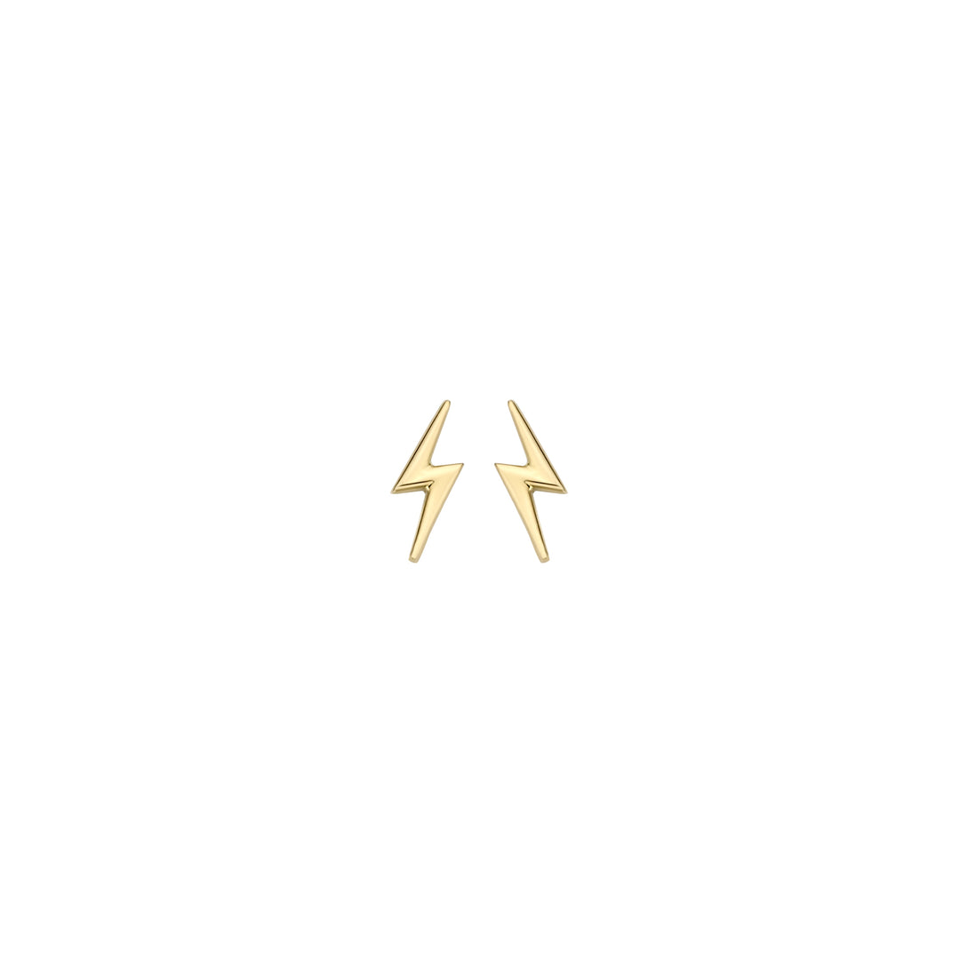 Blush - 7.9mm Flash Earrings - 14kt Yellow Gold