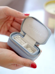 Stackers - Lavander Petite Zipped Travel Jewellery Box