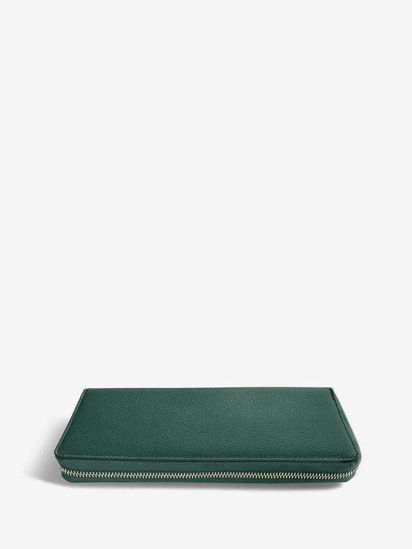 Stackers - Forest Green Jewellery Roll