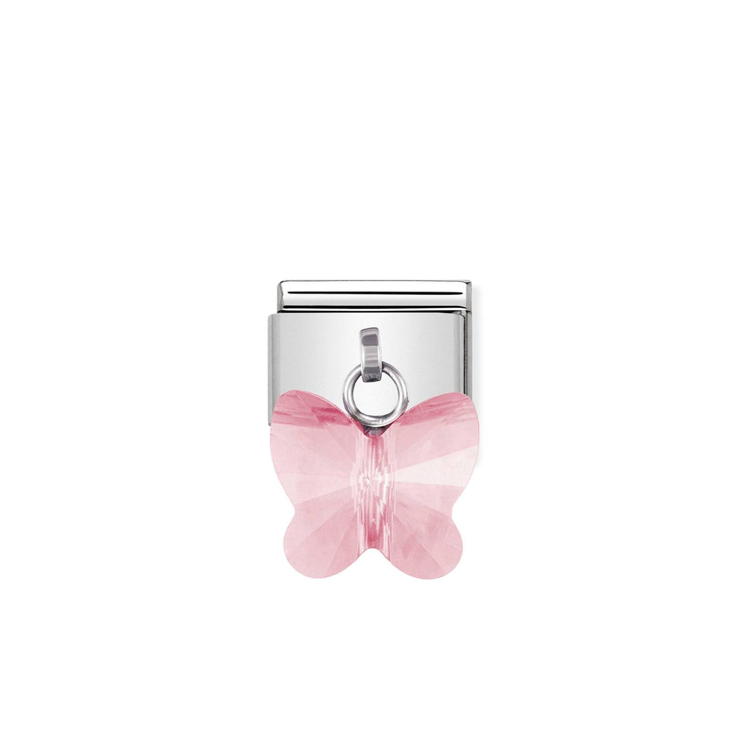 Nomination - Composable Light Pink Butterfly Charm