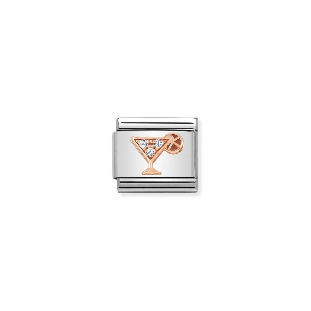 Nomination - Composable Rose Gold Cocktail Charm