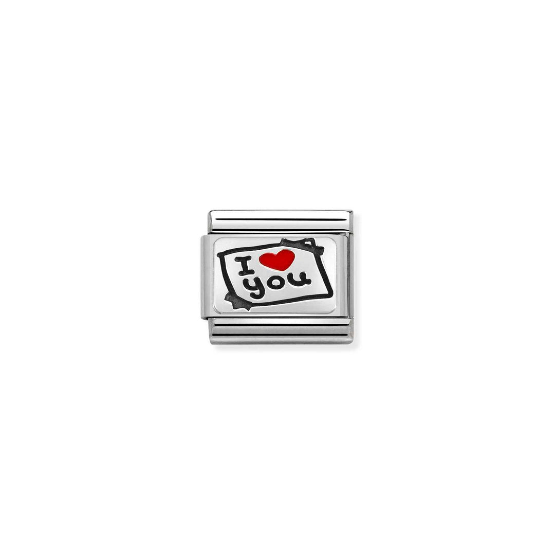 Nomination - Composable Post-It I Love You Charm