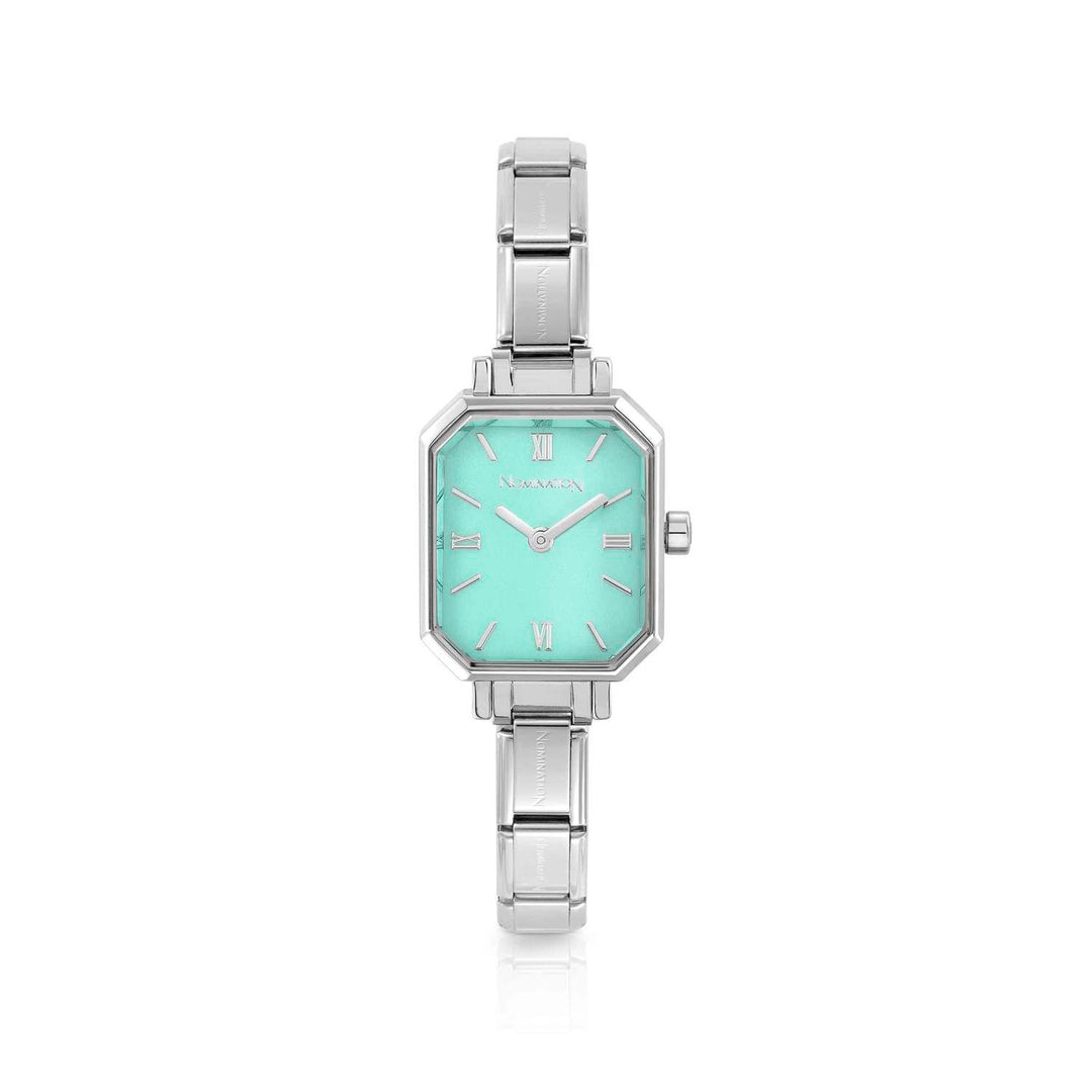 Nomination - Paris Turquoise Green Time Watch - Silver