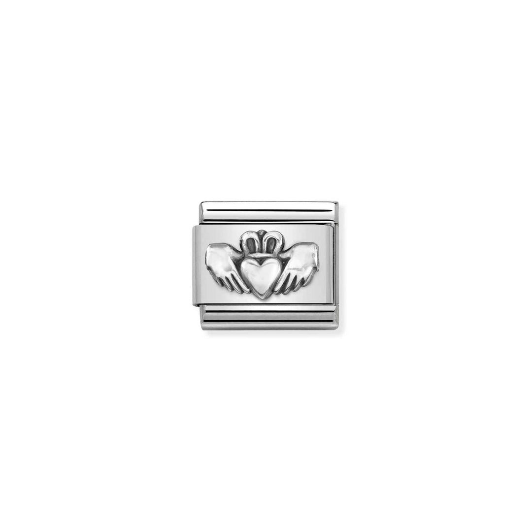Nomination - Composable Silver Claddagh Charm