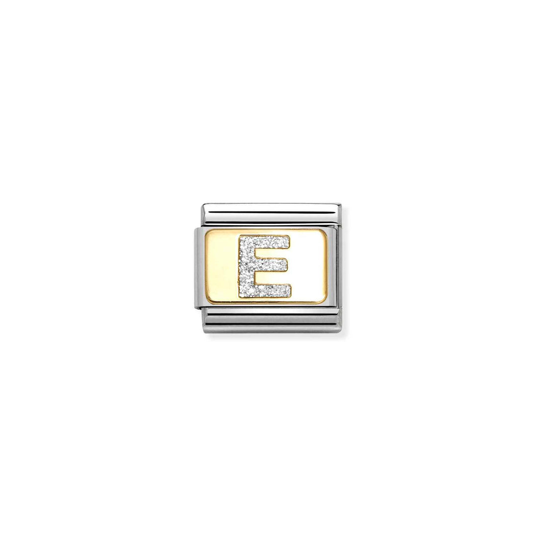 Nomination - Composable Glitter Letter E Charm