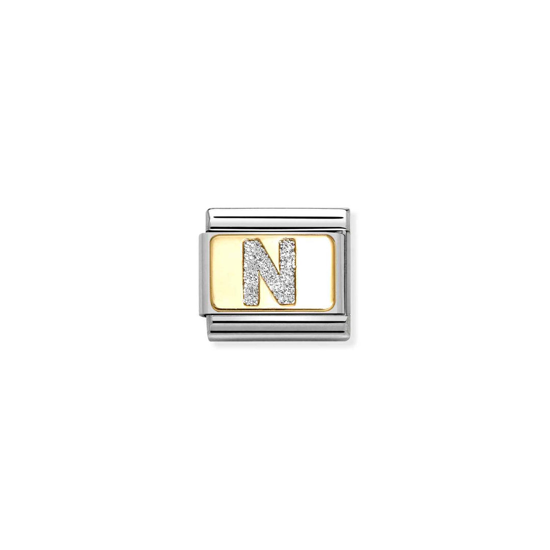 Nomination - Composable Glitter Letter N Charm