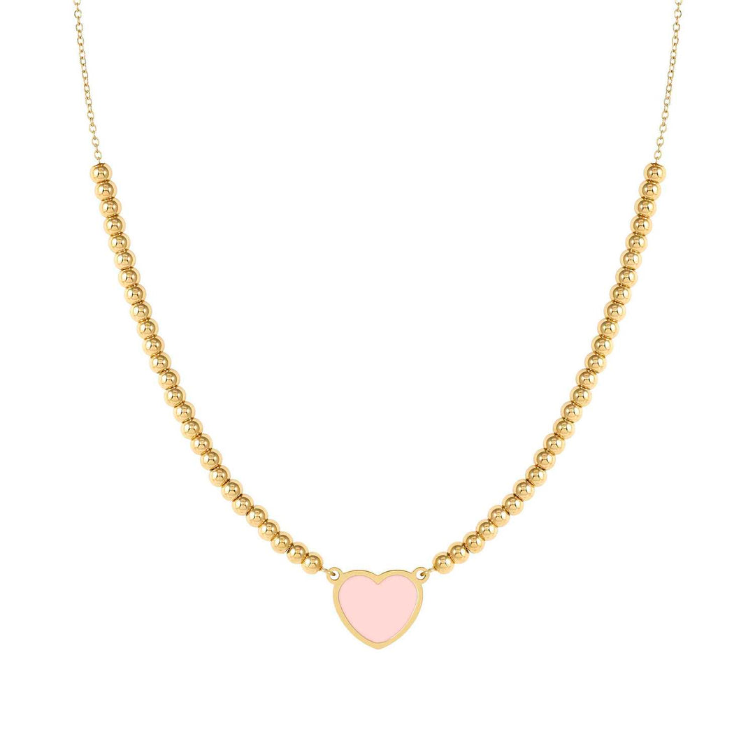 Nomination - Emosfere Pink Heart Necklace - Gold
