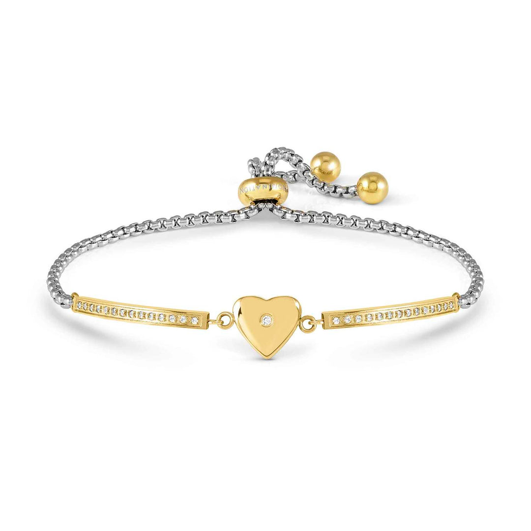 Nomination - Milleluci Heart with CZ Bracelet - Gold
