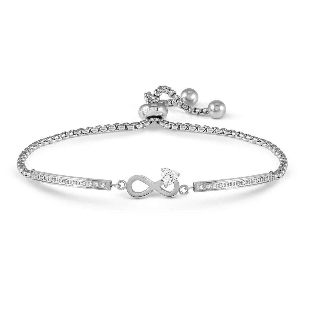Nomination - Milleluci Infinity Symbol with CZ Bracelet - Silver