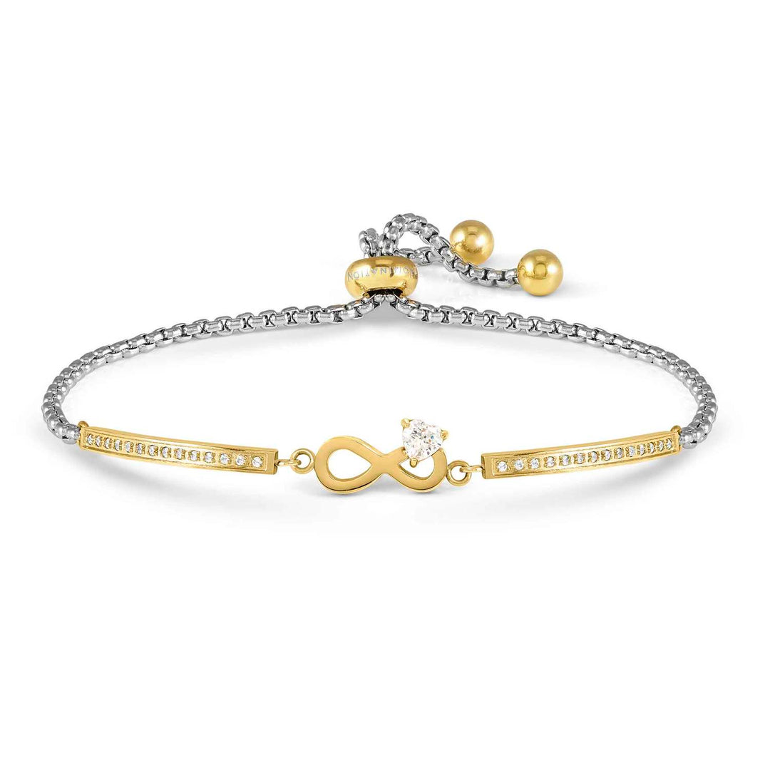 Nomination - Milleluci Infinity Symbol with CZ Bracelet - Gold