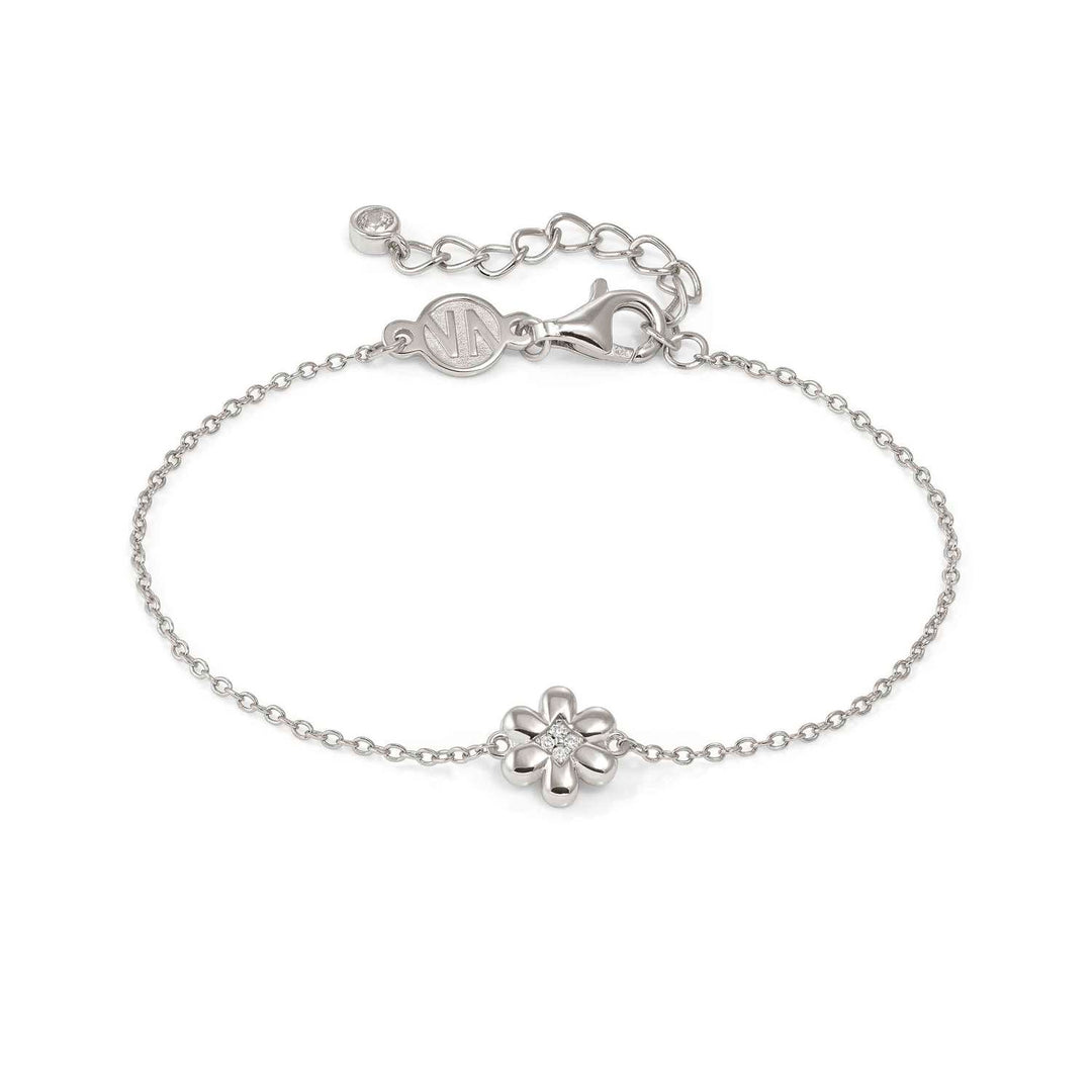 Nomination - Petit Sparkle Flower Bracelet - Silver