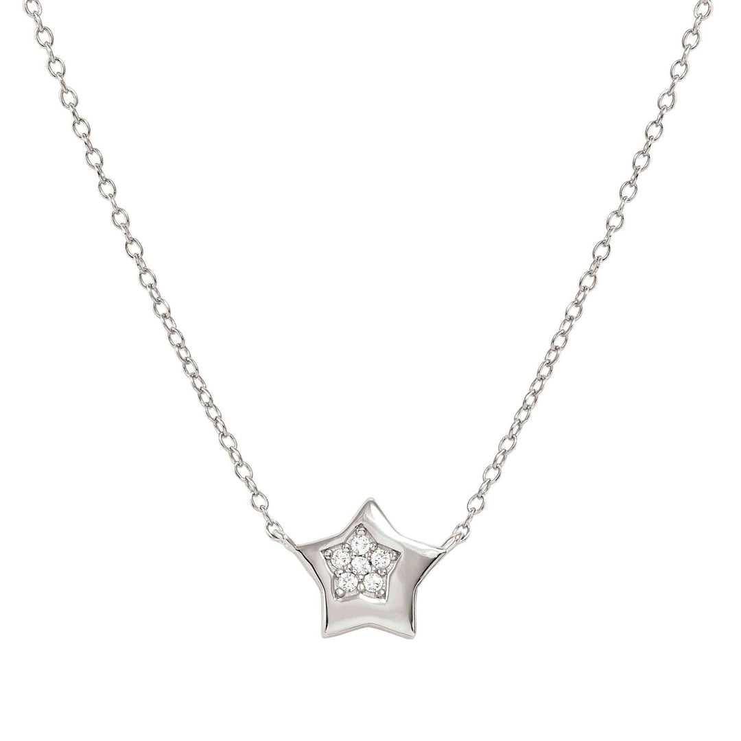 Nomination - Petit Sparkle Star Necklace - Silver