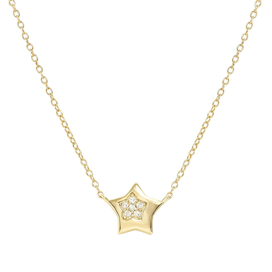 Nomination - Petit Sparkle Star Necklace - Gold