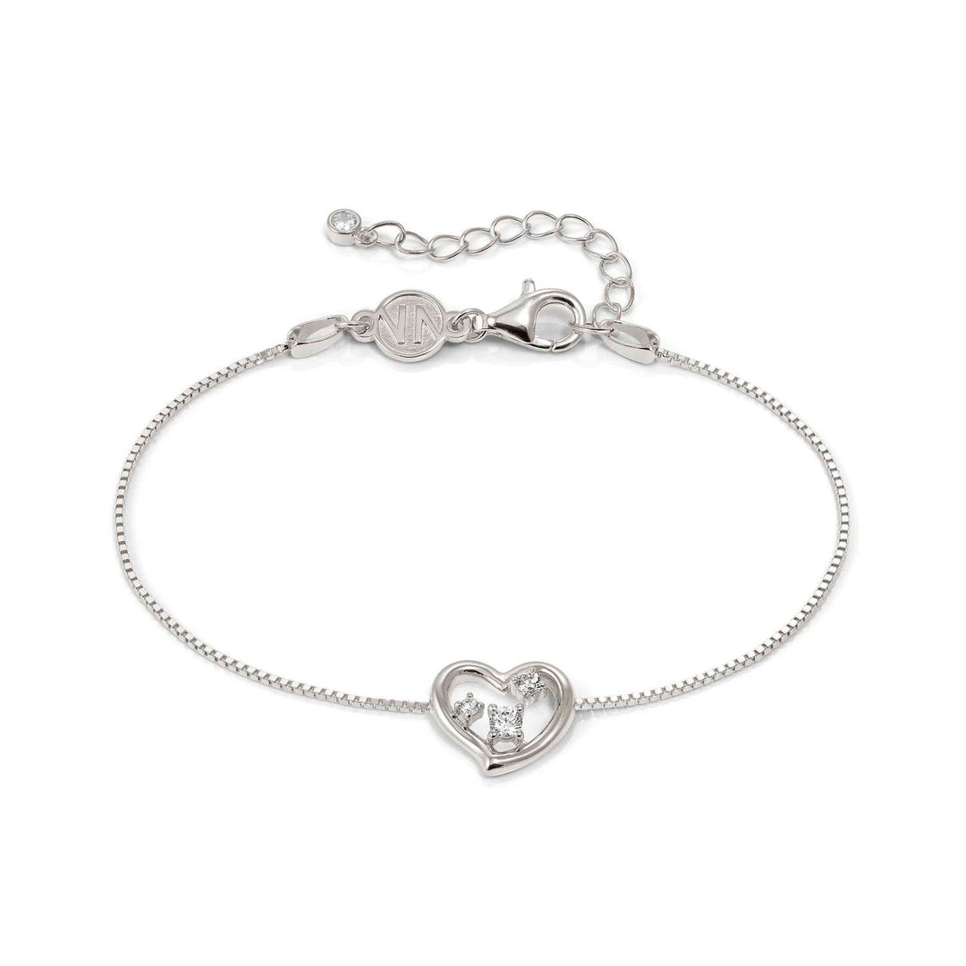 Nomination - Dreams Beats Heart CZ Bracelet - Silver