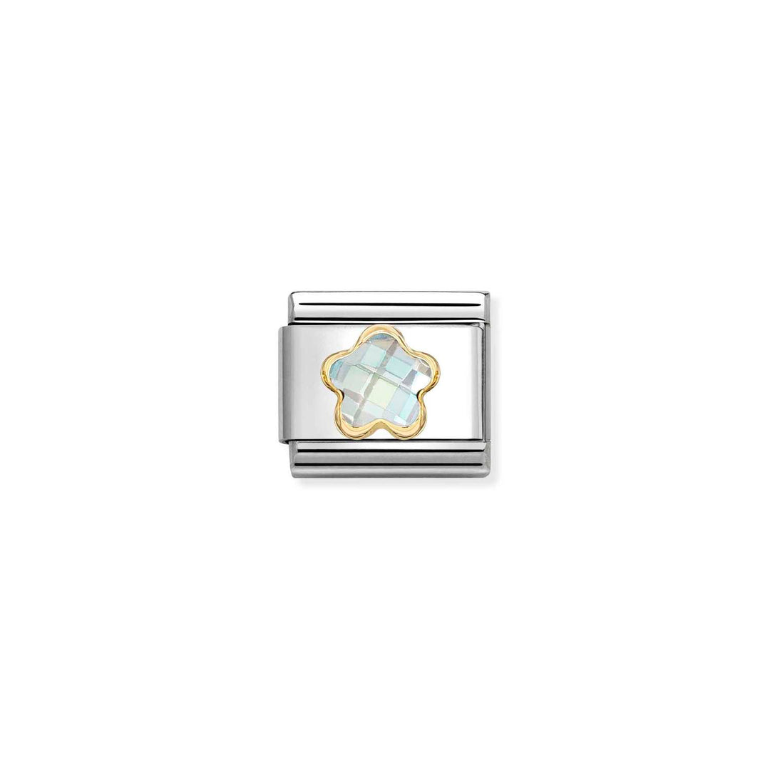 Nomination - Composable White CZ Flower Charm
