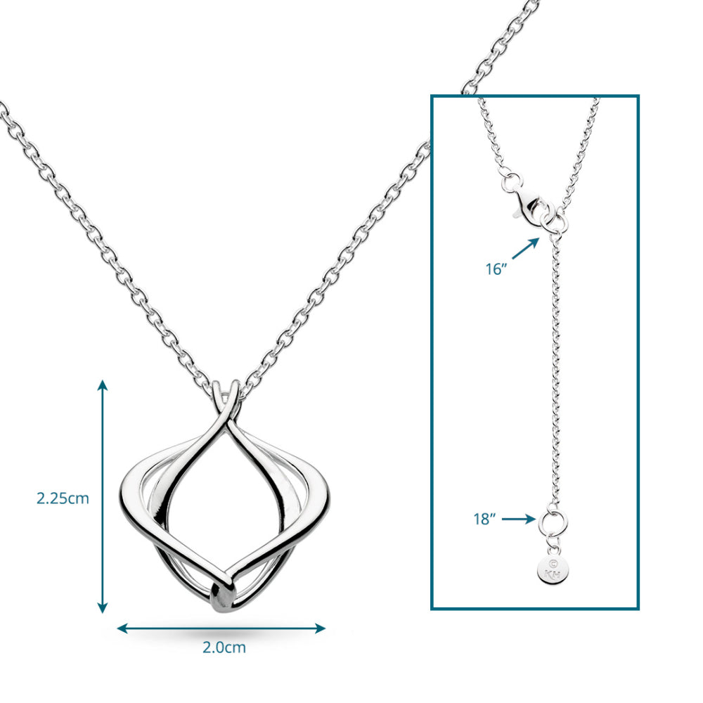 Kit Heath - Alicia Petite Necklace - Silver