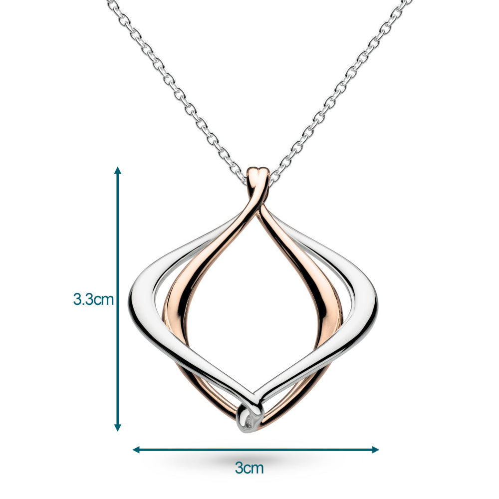 Kit Heath - Alicia Rose Midi Necklace - Silver