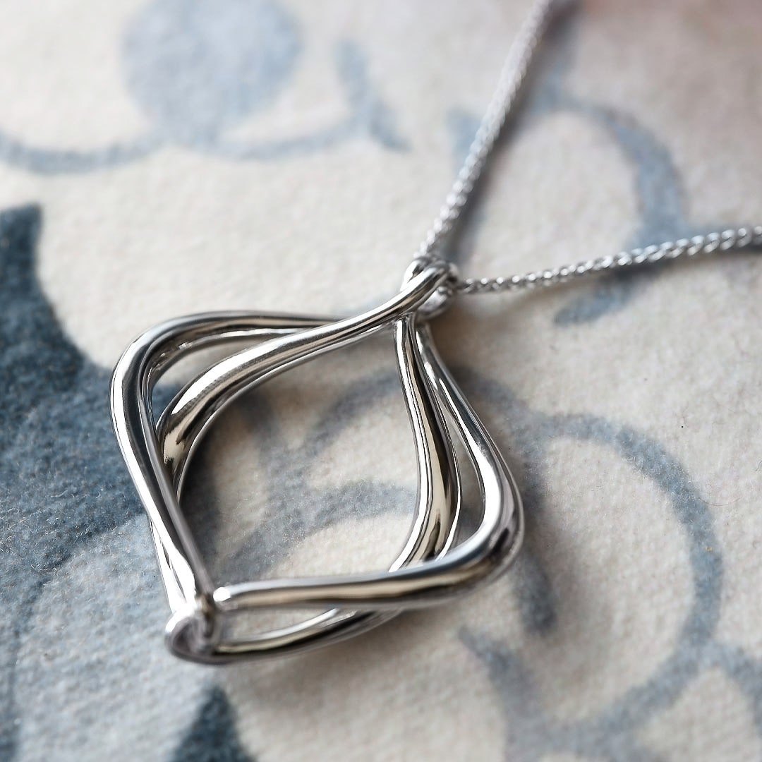 Kit Heath - Alicia Grande Slider Necklace - Silver