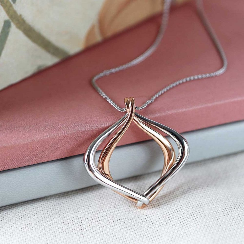 Kit Heath - Alicia Rose Grande Slider Necklace - Silver
